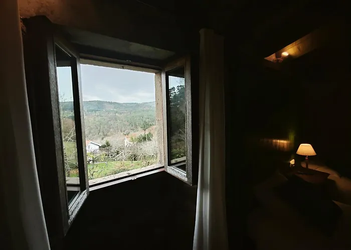 Casa O Cruceiro De Aguiar بيت ضيافة Merza